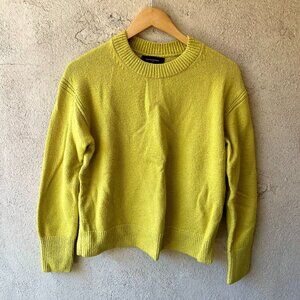 Banana Republic Crew Neck Sweater Yellow Size S